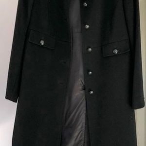 Brooks Brother Black Wool Coat